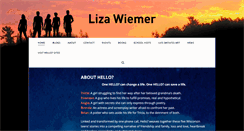 Desktop Screenshot of lizawiemer.com